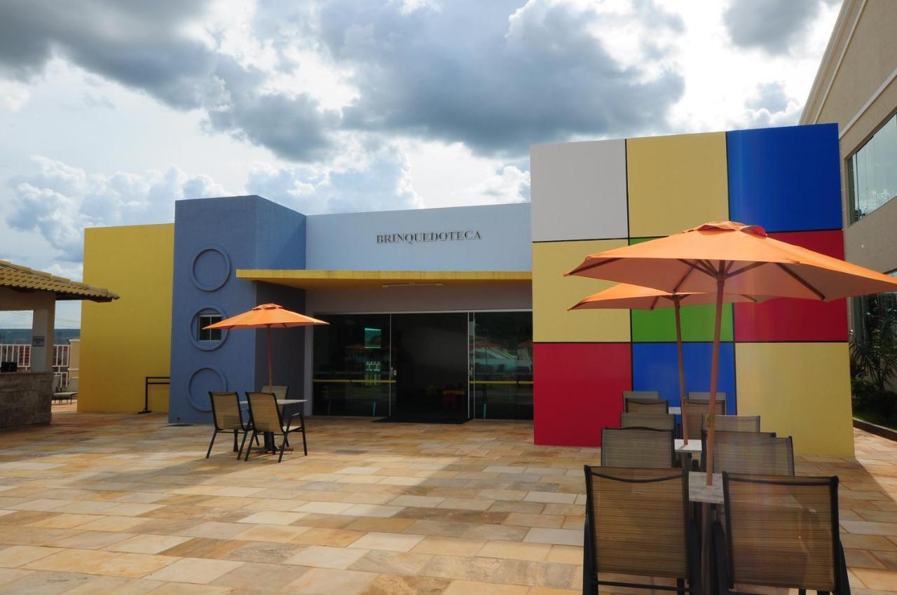 Lacqua Diroma Hotel Com Parque Aquatico 24 Horas Caldas Novas Eksteriør bilde