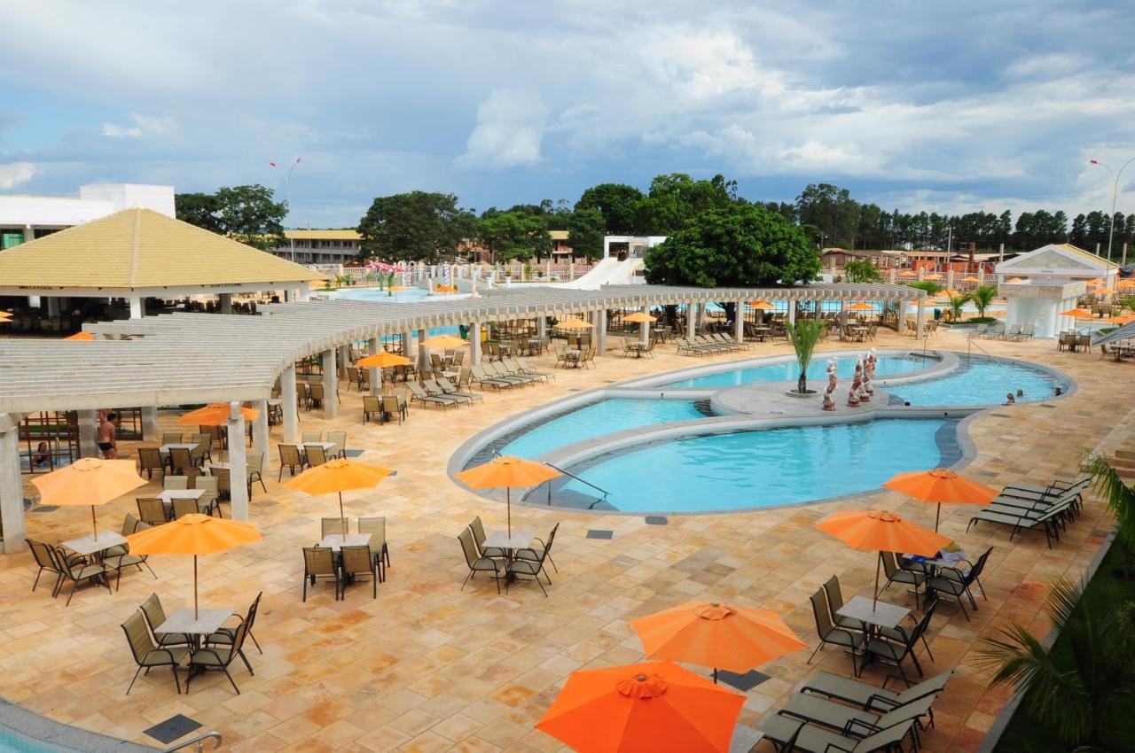 Lacqua Diroma Hotel Com Parque Aquatico 24 Horas Caldas Novas Eksteriør bilde