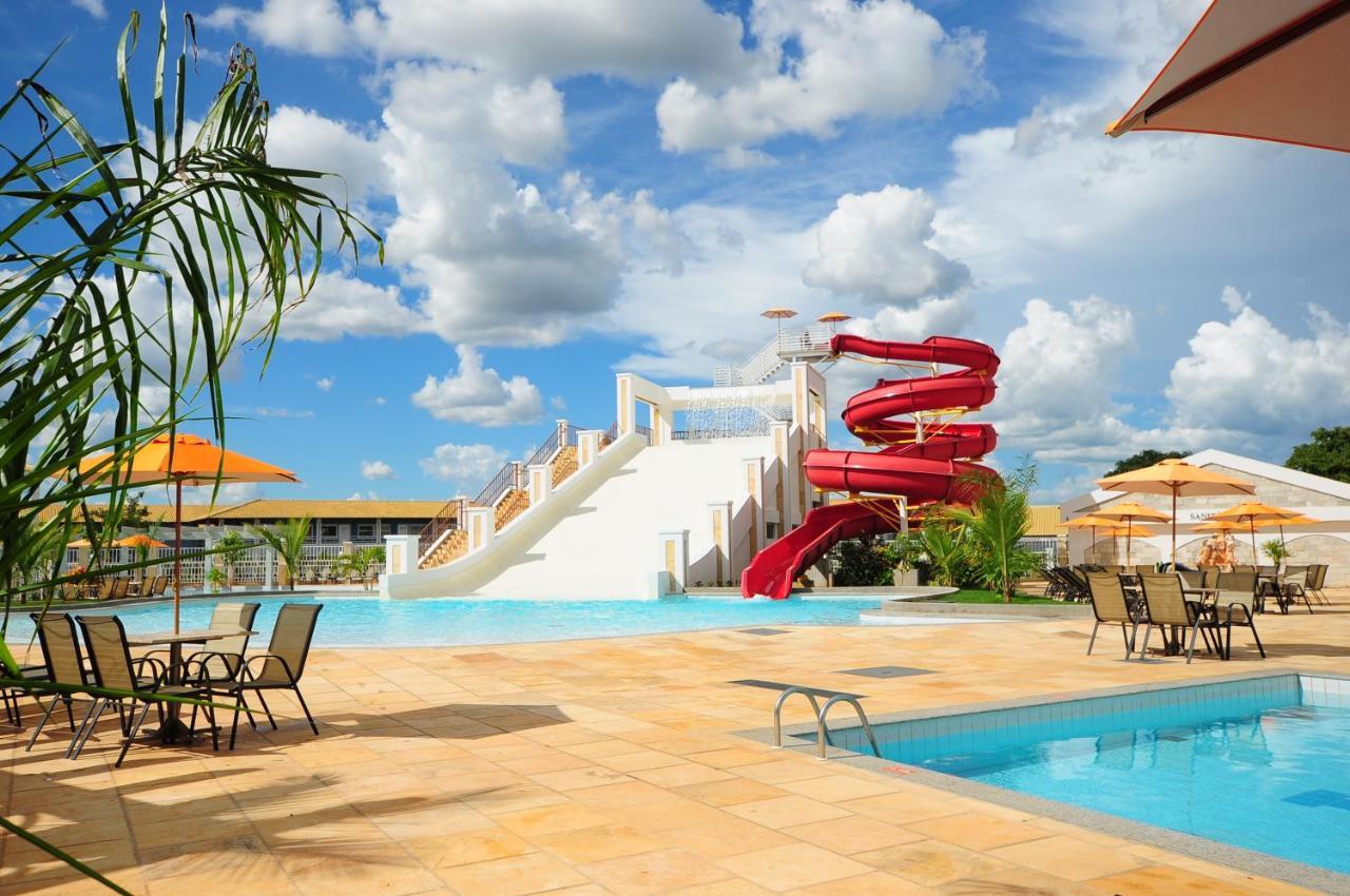 Lacqua Diroma Hotel Com Parque Aquatico 24 Horas Caldas Novas Eksteriør bilde
